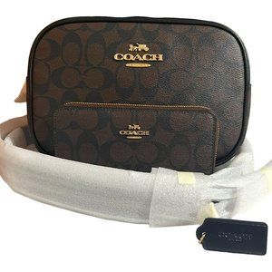 Brand New Coach Jamie Camera Bag & Medium ID Zip Wallet in Signature Canvas